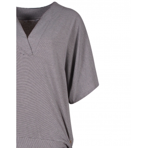 Z - Jersey cotton stretch 919 zwart-gebro