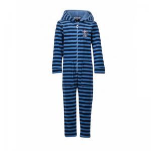 V - Velours cotton blend 958 donkerblauw