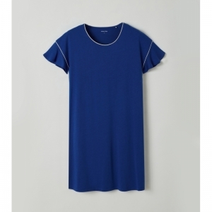 Z - Jersey cotton stretch 812 donkerblauw