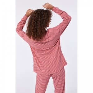 Z - Jersey cotton stretch 923 rood-roze g