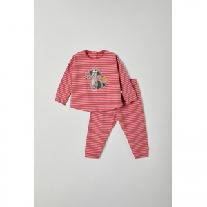 Z - Jersey cotton stretch 923 rood-roze g