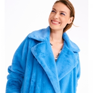 F - Fake Fur 834 lichtblauw