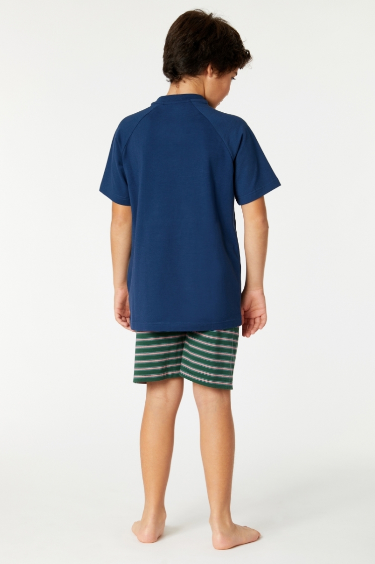 Z - Jersey cotton stretch 874 marine blau