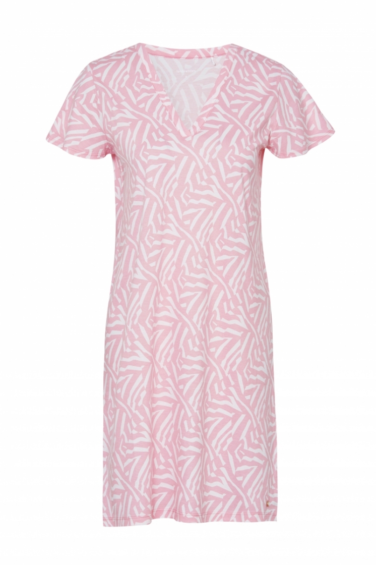 Z - Jersey cotton stretch 917 roze zebra