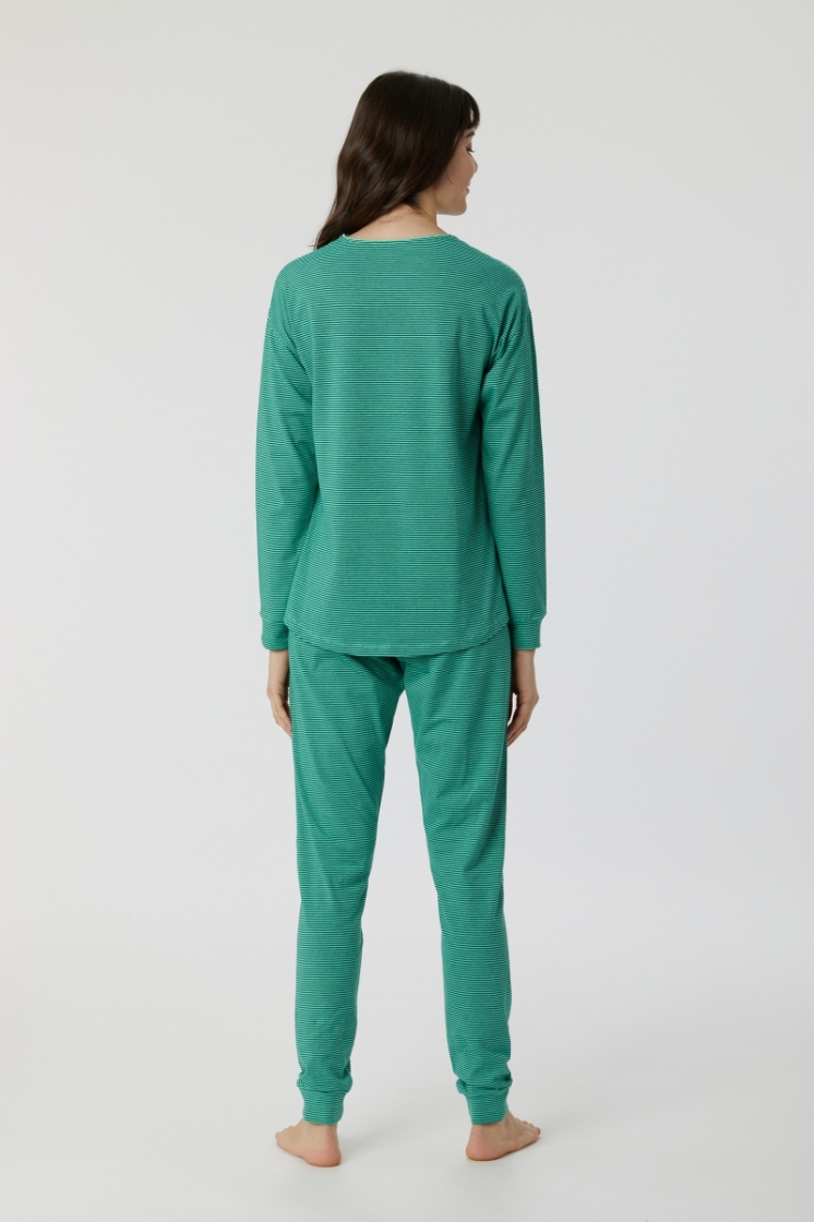 Z - Jersey cotton stretch 915 groen-licht