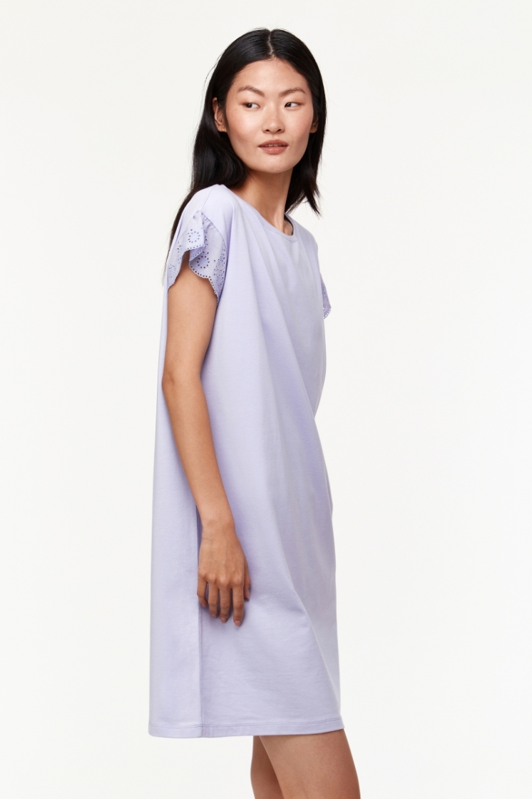 Z - Jersey cotton stretch 306 lavendel