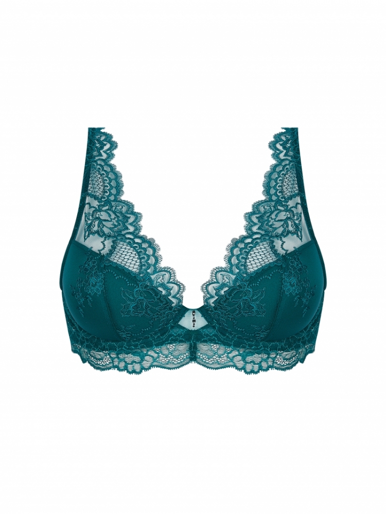 SUBLIME EN DENTELLE GROEN