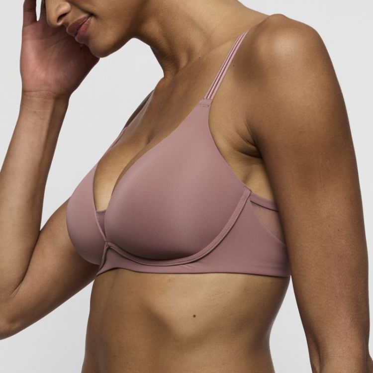 LOUIE SAT satin taupe