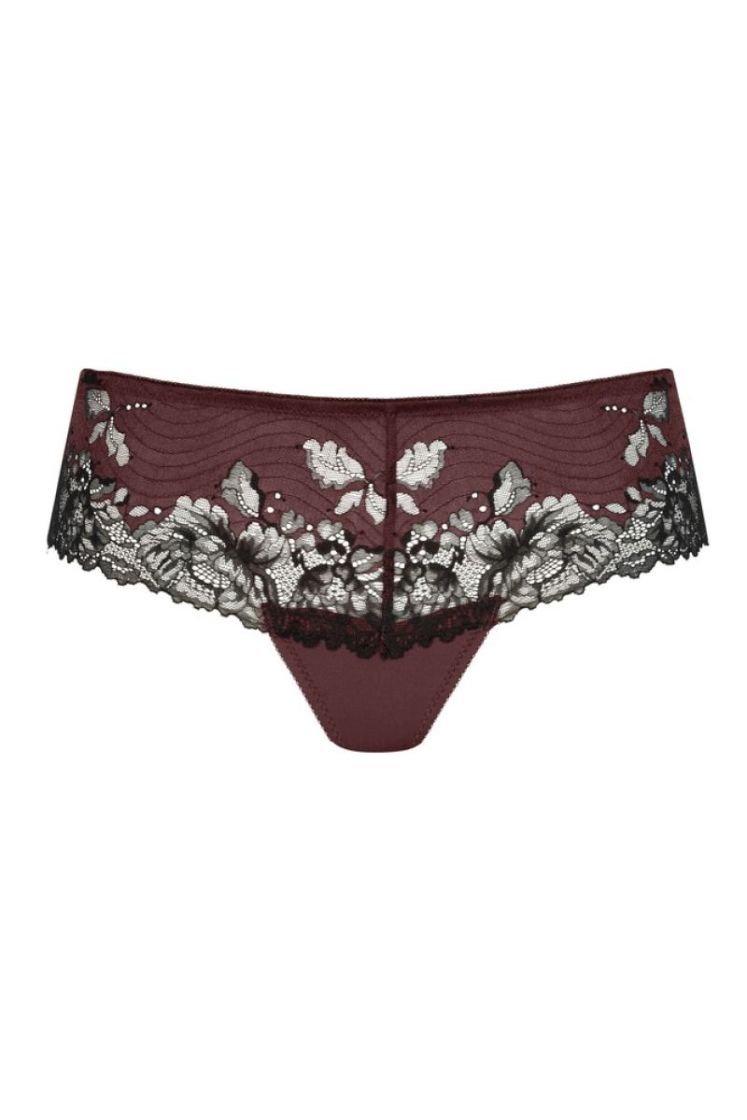 LUXURIOUS 1809 hot maroon